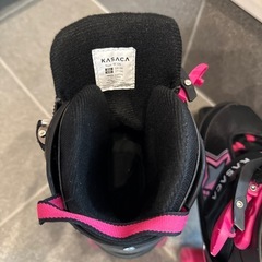 【サポーター付き】KASACA ローラースケート　21-24　の画像