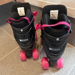 【サポーター付き】KASACA ローラースケート　21-24　の画像