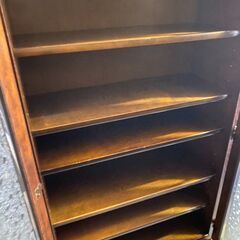 収納ガラスケース　木製の画像