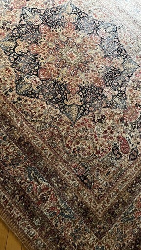 アンティークラグ　サヤンサヤン　ウィルトン織