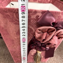 Jennifer Taylor ダストボックス ゴミ箱 レッドの画像