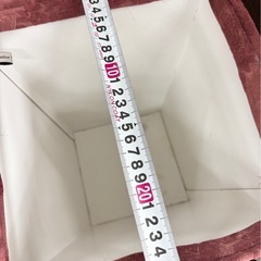 Jennifer Taylor ダストボックス ゴミ箱 レッドの画像