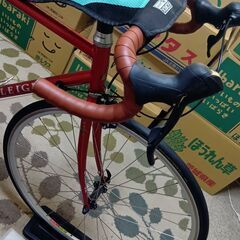 ★外走行なしの超美品！★名車ラレー★カールトンA★CARLTON-A★サイズ550★クロモリロードバイクカスタム★スーパーレア★の画像