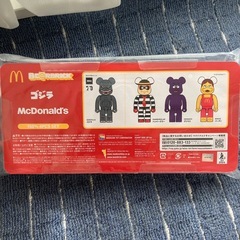 BE@RBRICK マクドナルド 4体セットの画像