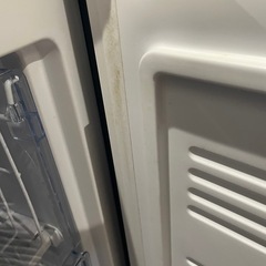 レトロ風　冷凍庫の画像