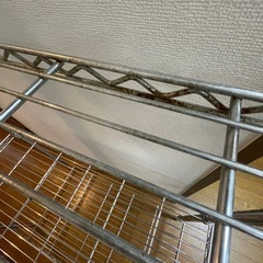 家具　スチールラック　収納　収納棚　棚　倉庫　 4段　151✖️91✖️45.5の画像