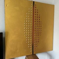 アート画　絵画　タイ・バンコクにて購入　80cmの画像