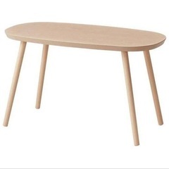 IKEA ASFRED アスフレド  ローテーブル コーヒーテーブル ナチュラル 木製 の画像