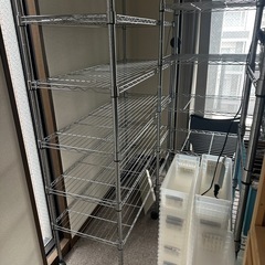 引取りのみ メタルラック バラ売り可能の画像