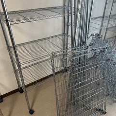 引取りのみ メタルラック バラ売り可能の画像