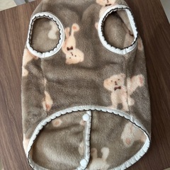 【10/19廃棄】秋冬用ペットフリースベストの画像