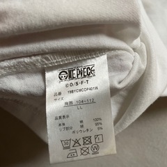 ワンピースのTシャツ　LL-02の画像