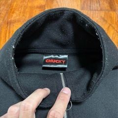 CHUCKY ハーフジップスウェット　チャイルドプレイの画像