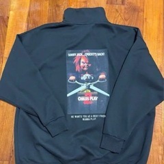 CHUCKY ハーフジップスウェット　チャイルドプレイの画像