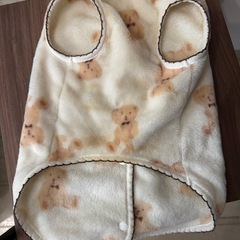 【10/19まで掲載】秋冬用ペットフリースベストの画像