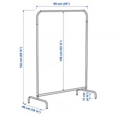【東京練馬】IKEA ハンガーラック MULIG　の画像