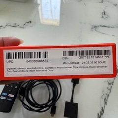 Fire TV Stick 第3世代 HD対応スタンダードモデルの画像