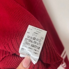 ハイネックニットの画像