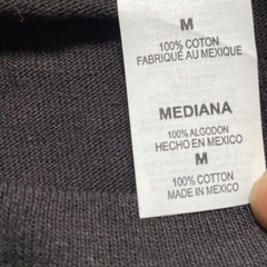 未使用品 男性用Tシャツ（女性も着用可能)-Mの画像