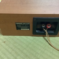 オンキョースピーカー(5)とウーファーのセット　使用品の画像