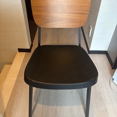 【新品未使用】ニトリ　チェア　スチール脚の画像