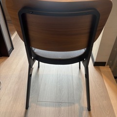 【新品未使用】ニトリ　チェア　スチール脚の画像