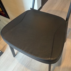 【新品未使用】ニトリ　チェア　スチール脚の画像