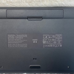 ロジクール　わいやれすワイヤレスキーボード　K650 の画像