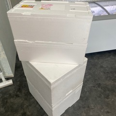 発砲スチロール 箱 クーラーボックス 蓋付き  の画像