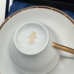 コーヒーカップ&ソーサー　ペアセットの画像
