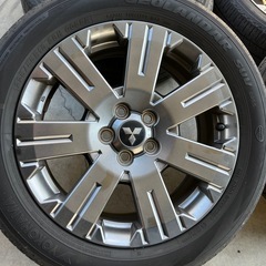 三菱　デリカ　D5 ジャスパー　純正ホイール　美品　4本セットの画像