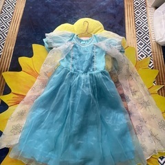 アナと雪の女王 ドレス マント付き の画像