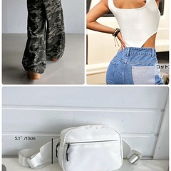 ボトムス　トップス　ポーチ　セット
販売の画像