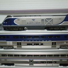 Nゲージ KATO SC-44 Charger, AmtrakR Pacific Surfliner 8 Unit Set 室内灯付きの画像