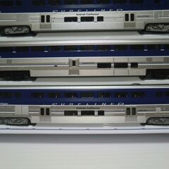 Nゲージ KATO SC-44 Charger, AmtrakR Pacific Surfliner 8 Unit Set 室内灯付きの画像