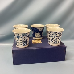 2510-9  有田焼　清秀　そばちょこ5個セットの画像