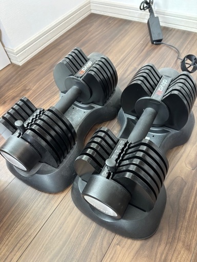 筋トレセット(可変式20kgダンベル×2・ベンチシート)