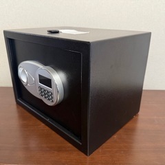 Amazonベーシック 金庫 家庭用 業務用 電子式 14L (幅35cm x奥行25cm x 高さ25 cm) スチール ブラックの画像