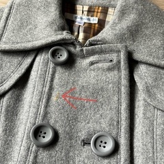 KLEIN PLUSとフォーエバー21のコート2点の画像
