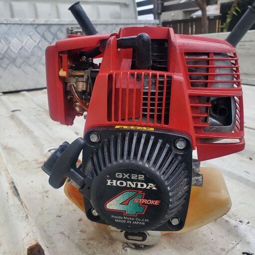 世界のHONDA世界初 360°自在傾斜 超小型軽量4ストロークGX22草刈機