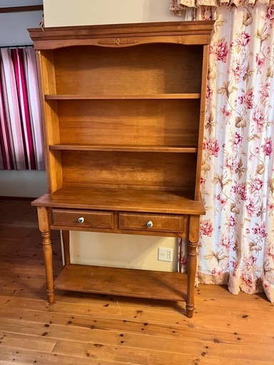 カントリー家具　ブックシェルフ大