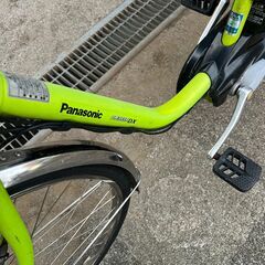0011 パナソニック　電動アシスト自転車の画像