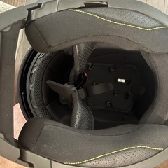 3. バイク用　システムヘルメット　マットブラック　Mサイズの画像