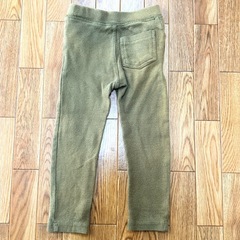 【バースデイ futafuta】子供服 ロングパンツ 長ズボン 95cm カーキの画像
