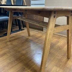 【軽トラ無料貸し出し】【関家具】【ダイニングテーブル】【トレファク所沢店】の画像