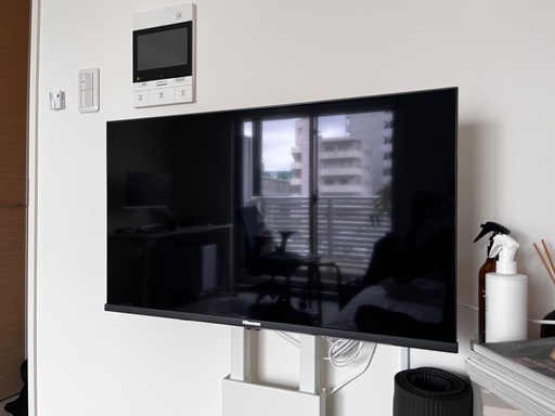 2024年製】ハイセンス32インチ液晶TV WALLテレビスタンド (utaro