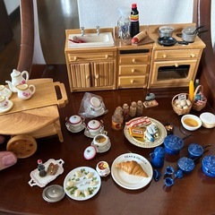 ミニチュア家具　キッチンの画像