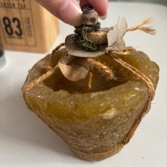 アンティーク　ロウソク キャンドル　3個セットの画像