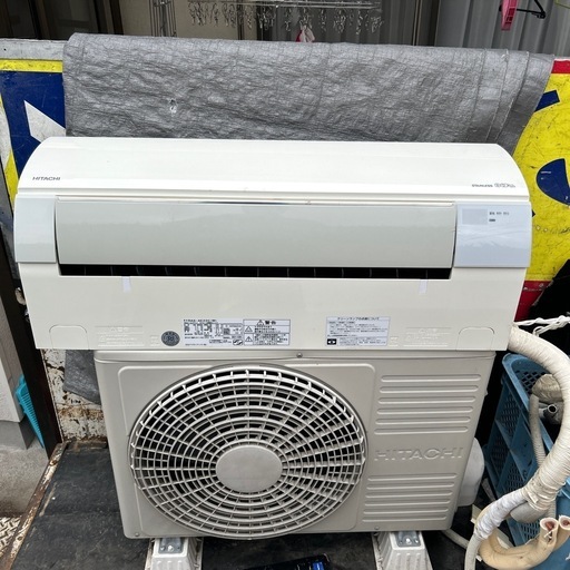 HITACHI 日立 ルームエアコン 白くまくん RAC-AE22C RAS-AE22C(W) 壁掛け