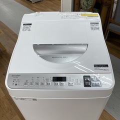 R229 ☀️ ジモティー限定特別価格！ SHARP 洗濯乾燥機 （洗濯：5.5㎏ 乾燥：3.5㎏）20年製 ES-TX5D ⭐ 動作確認済 ⭐ クリーニング済の画像